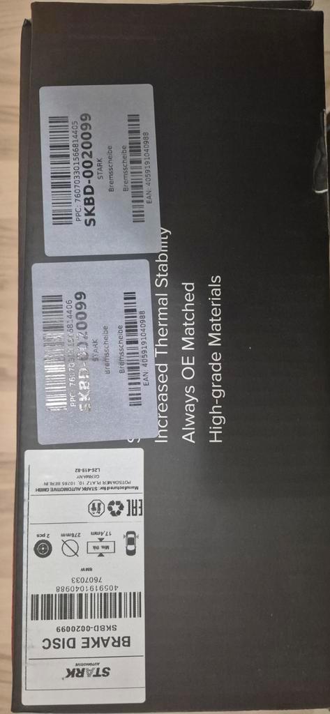 Bmw e46 sedan achter remschijven, Computers en Software, Windows Laptops, Nieuw, Ophalen