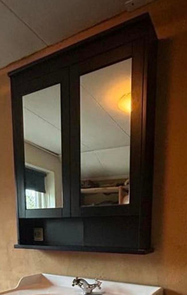 Ikea Hemnes badkamer spiegelkast, Huis en Inrichting, Ophalen, Gebruikt, Minder dan 100 cm, Rechthoekig