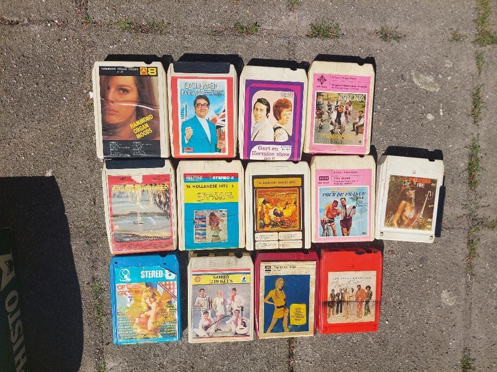 8-tracks tapes (vintage), Ophalen, 2 t/m 25 bandjes, Overige genres, Zo goed als nieuw