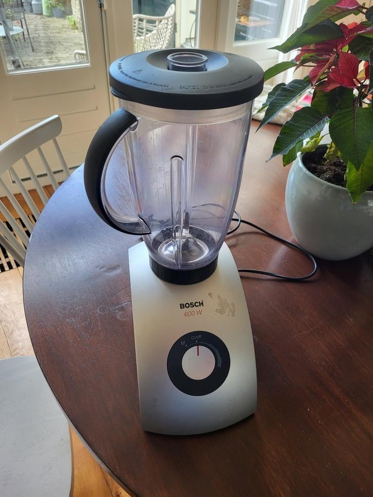 Bosch Blender 600W, Witgoed en Apparatuur, Ophalen of Verzenden, Gebruikt, Blender