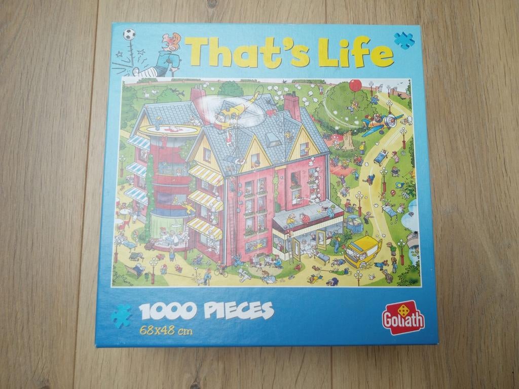 Goliath That's Life Legpuzzel 1000 stukjes, Hobby en Vrije tijd, Denksport en Puzzels, Ophalen of Verzenden, 500 t/m 1500 stukjes