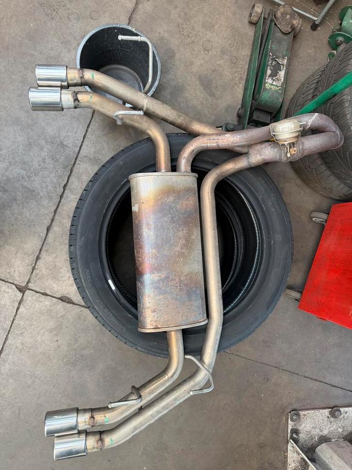 Record Monza uitlaat met klep voor Abarth 595/695, Auto-onderdelen, Uitlaatsystemen, Fiat, Gebruikt, Ophalen