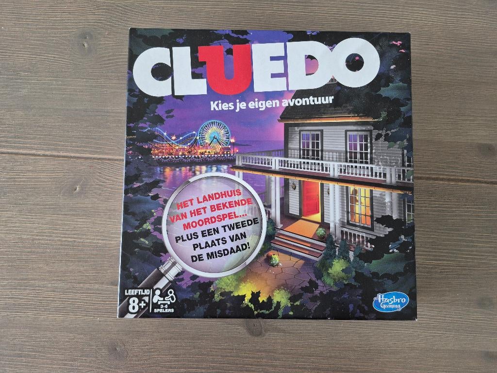 Cluedo, Hobby en Vrije tijd, Gezelschapsspellen | Bordspellen, Drie of vier spelers, Ophalen of Verzenden, Zo goed als nieuw, Hasbro
