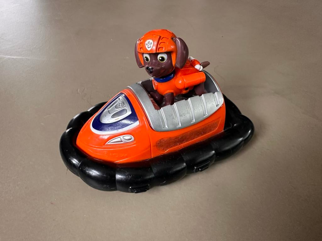 Paw Patrol Zuma's Hovercraft met pup, Ophalen of Verzenden, Gebruikt