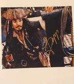 Handtekening Johnny Depp A5 formaat, Ophalen of Verzenden, Foto of Kaart, Gesigneerd