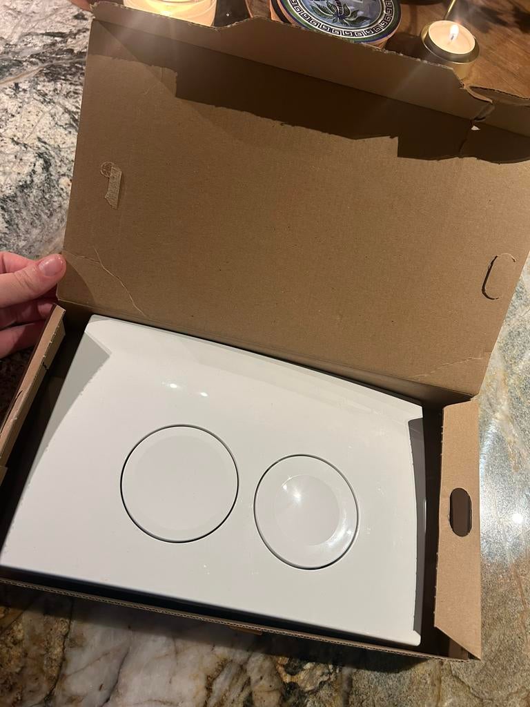 Nieuwe Geberit drukplaat 115.125.11.1, Ophalen of Verzenden, Nieuw, Toilet