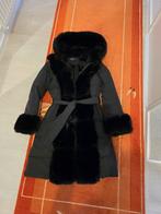 Warme winterjas met zacht bont, Ophalen, Bilin, Zwart, Nieuw