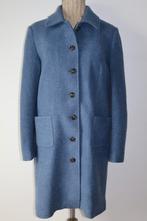 ZILCH Mooie blauwe lange jas - maat 42/XL, Blauw, Zilch.nl, Ophalen of Verzenden, Zo goed als nieuw