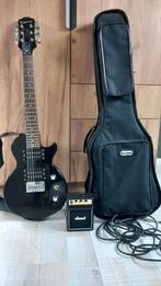 Junior Elektrische Gitaar Epiphone Zwart, Ophalen of Verzenden, Gebruikt, Gitaar, Minder dan 50 watt