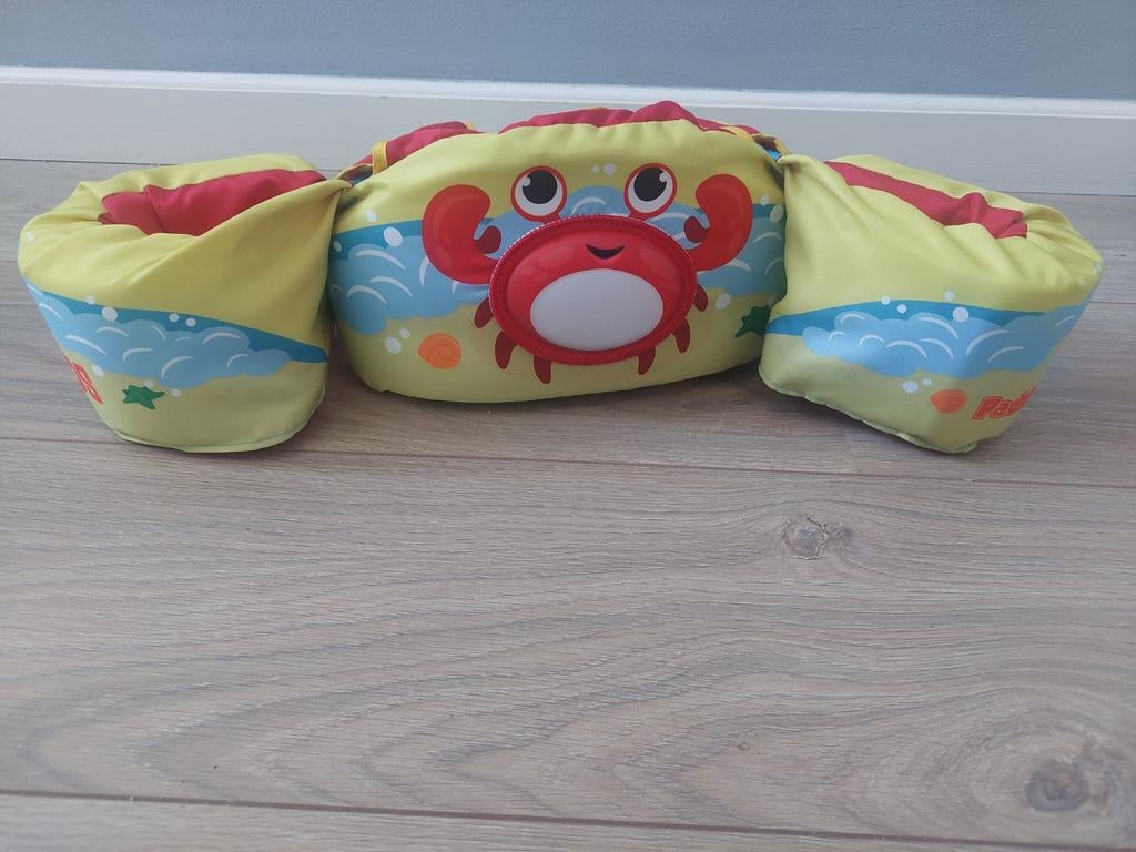Paddle Pals zwemvest met krab design - nieuw!!, Kinderen en Baby's, Babykleding | Baby-zwemkleding, Ophalen, Paddle Pals, Gebruikt