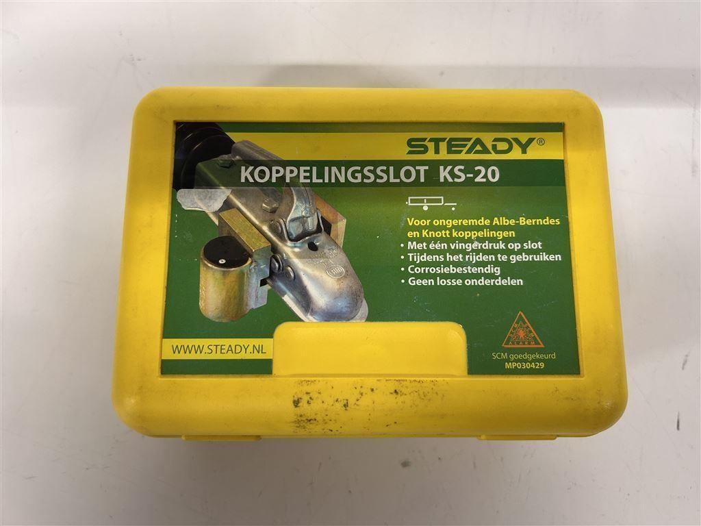 A7244. Steady koppelingsslot KS-20, Caravans en Kamperen, Caravan accessoires, Ophalen of Verzenden, Gebruikt