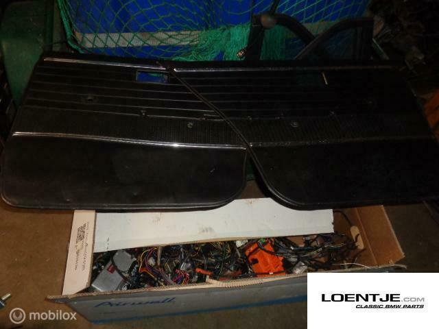 set zwarte deurpanelen bmw e3 in nette staat 2500 2800 etc, Auto-onderdelen, Interieur en Bekleding, BMW, Gebruikt, Ophalen of Verzenden