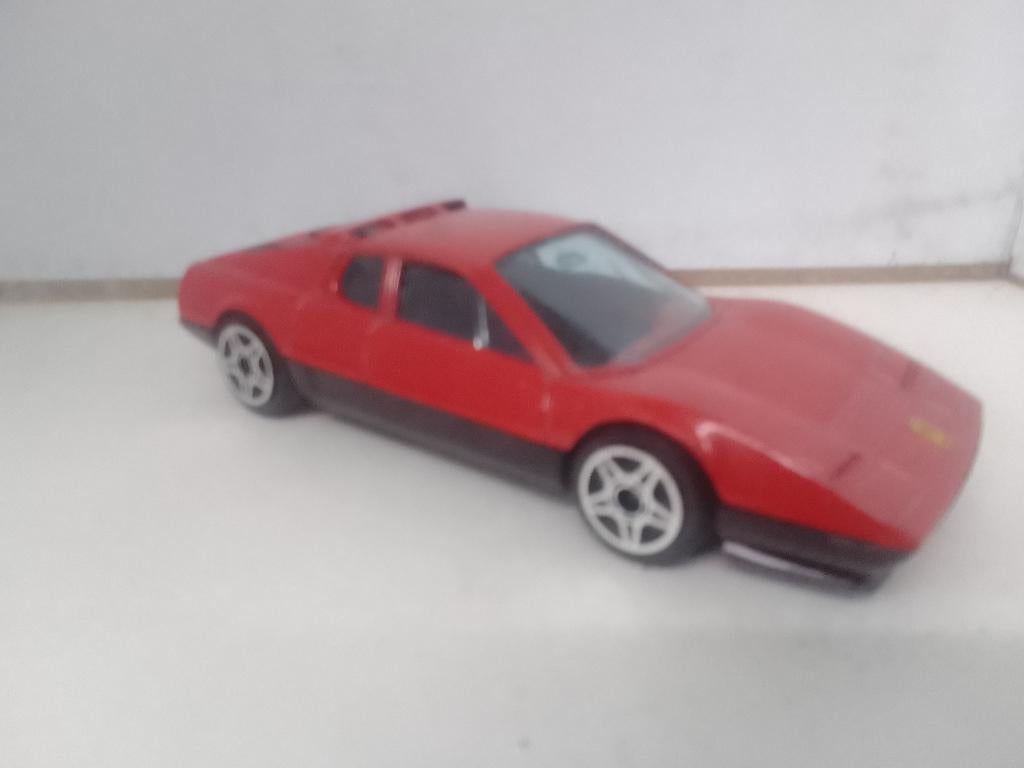 Ferrari 512 Rood, Hobby en Vrije tijd, Modelauto's | 1:43, Ophalen of Verzenden, Zo goed als nieuw, Auto, Overige merken
