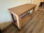 Sidetable licht eiken - Zeer goede staat, Ophalen, 100 tot 150 cm, Eikenhout, Zo goed als nieuw
