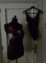 NIEUW Maat 44 Badpak Nickey Nobel. Bruin met gekleurd boven, Nickey Nobel., Overige kleuren, Nieuw, Badpak