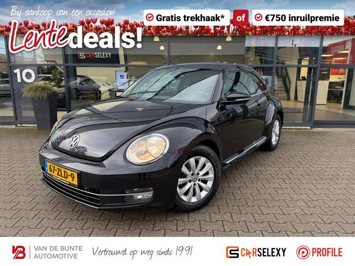 Volkswagen Beetle 1.2 TSI Design *Cruise Control & Navi*, Auto's, Volkswagen, Bedrijf, Te koop, Beetle (Kever), ABS, Airbags, Airconditioning