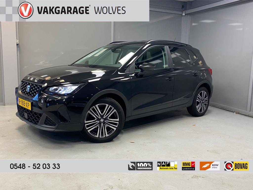 Seat Arona 1.0 TSI Style | LED | CLIMA | CRUISE | CAR PLAY |, Stof, Gebruikt, 95 pk, Origineel Nederlands