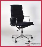 Eames Vitra ea 219 Zwart Stof Gepolijst (voorraad:2), Huis en Inrichting, Bureaustoelen, Niet ingevuld, Gebruikt, Zwart, Niet ingevuld