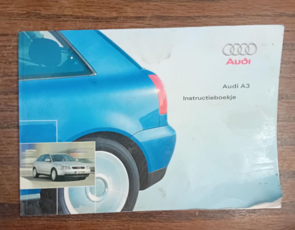 Instructieboekje Audi A3 bj.2002 (8l), Ophalen of Verzenden