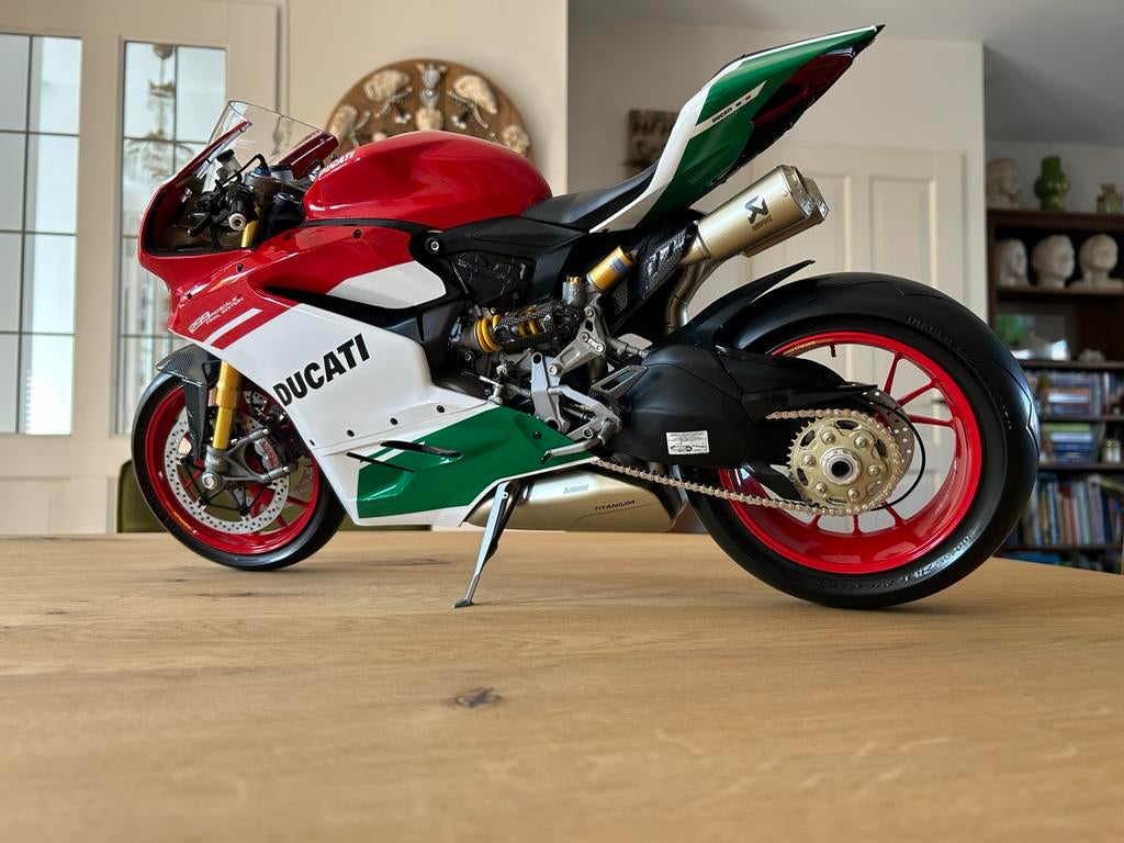 Ducati Panigale Pocher 1/4 perfect gebouwd, Nieuw, Ophalen, Overige merken, Groter dan 1:32