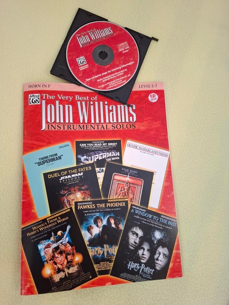 John Williams solo voor hoorn in F met cd, Muziek en Instrumenten, Bladmuziek, Ophalen of Verzenden, Les of Cursus, Hoorn