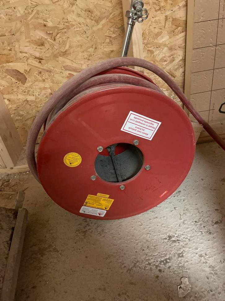 Brandslang 25 meter, Doe-het-zelf en Verbouw, Alarmsystemen, Gebruikt, Overige typen, Overige soorten, Ophalen