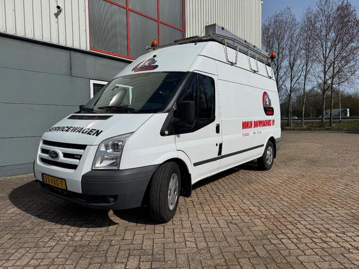 Ford Transit 2.4 350L VAN 115 HR 4.27 2008, Auto's, Bestelauto's, Bedrijf, ABS, Airbags, Airconditioning, Alarm, Centrale vergrendeling