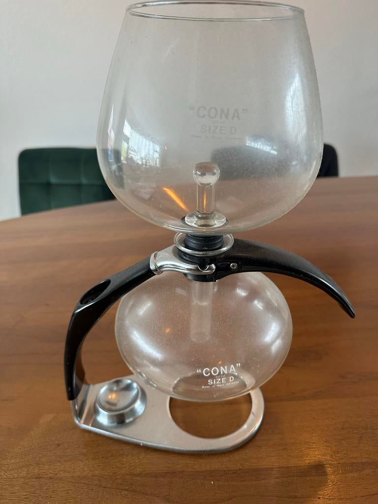 Cona koffiemaker size D - Vintage sifon koffiezetapparaat, Ophalen, Nieuw