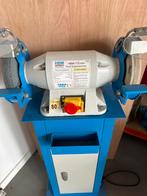 HBM Profi Slijpmachine 175mm met onderstel - Zo goed als nie, Ophalen of Verzenden, Zo goed als nieuw, Minder dan 700 watt, Werkbankslijpmachine