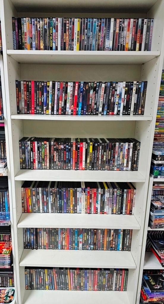 Grote partij dvd’s 300 stuks voor €250,-, Cd's en Dvd's, Dvd's | Actie, Zo goed als nieuw, Alle leeftijden, Ophalen