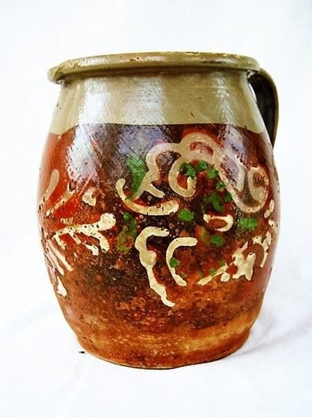 Zeldzame 19e-eeuwse kruik uit Hongarije West-Balaton (4005), Ophalen