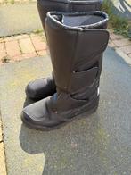 Leren motorlaarzen   37, Ophalen, Zo goed als nieuw, Zwart, Sneakers of Gympen