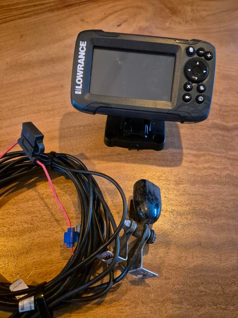 Lowrance hook 4x dieptemeter, Ophalen of Verzenden, Zo goed als nieuw, Kaartplotter of Fish Finder