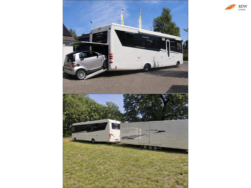 Concorde LINER 990g INRUIL PAARDENTRUCK MET SLIDEOUT, POPUP, Concorde, Bedrijf, Diesel, Concorde