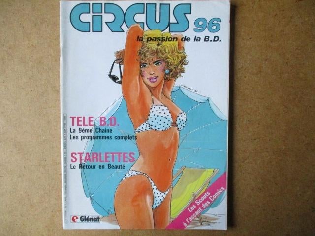 adv7814 circus 96 frans, Eén stripboek, Ophalen, Gelezen