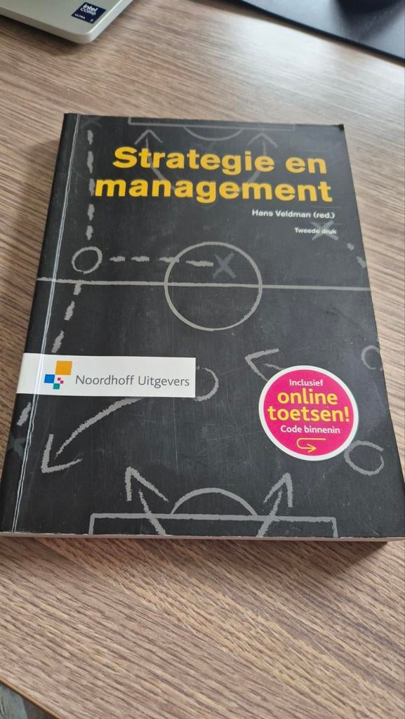 Strategie en Management - Hans Veldman (tweede druk), Boeken, Ophalen of Verzenden, Gelezen, Management, Hans Veldman