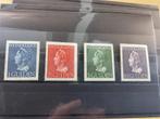 Nederland nvph 346- 349 ongebruikt, Postzegels en Munten, Ophalen of Verzenden