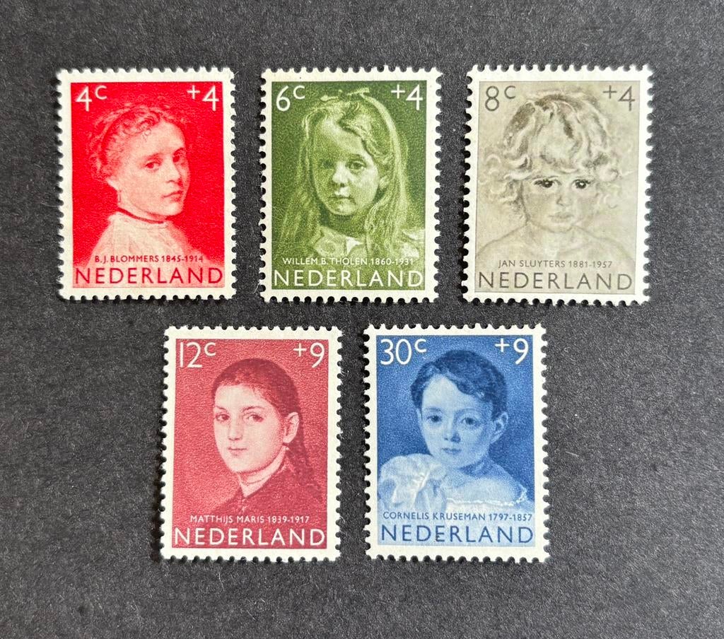 Nvph 702-706 ongebruikt, Ophalen of Verzenden