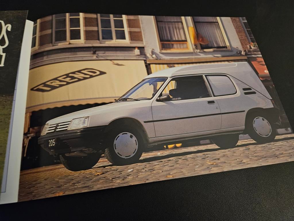 Brochure Peugeot 205 Commercial Terberg 1995, Boeken, Ophalen of Verzenden, Zo goed als nieuw, Peugeot