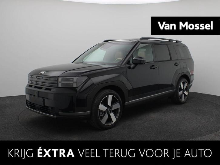 Hyundai Santa Fe 1.6 T-GDI HEV Premium Sky 7p. | Schuif-/ ka, Auto's, Hyundai, Bedrijf, Te koop, Santa Fe, 360° camera, ABS, Achteruitrijcamera
