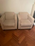 2 fauteuils, Ophalen of Verzenden, Gebruikt, 75 tot 100 cm, 50 tot 75 cm