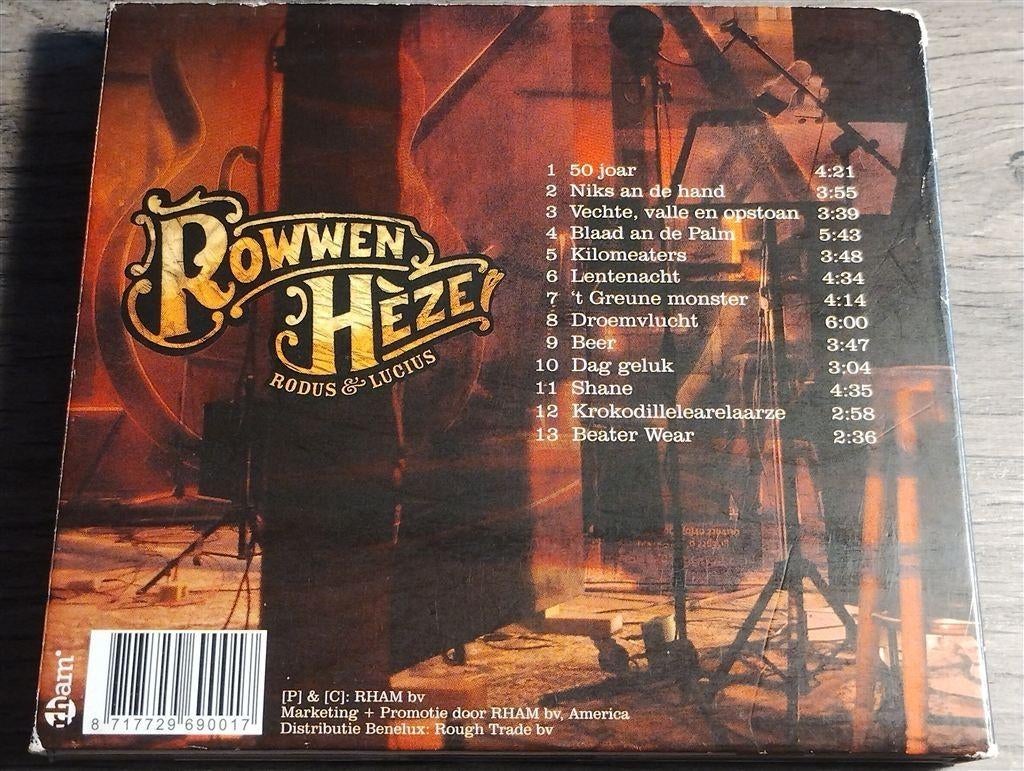 Rowwen Heze - Rodus & Lucius [ CD + DVD], Ophalen of Verzenden, Zo goed als nieuw, Levenslied of Smartlap