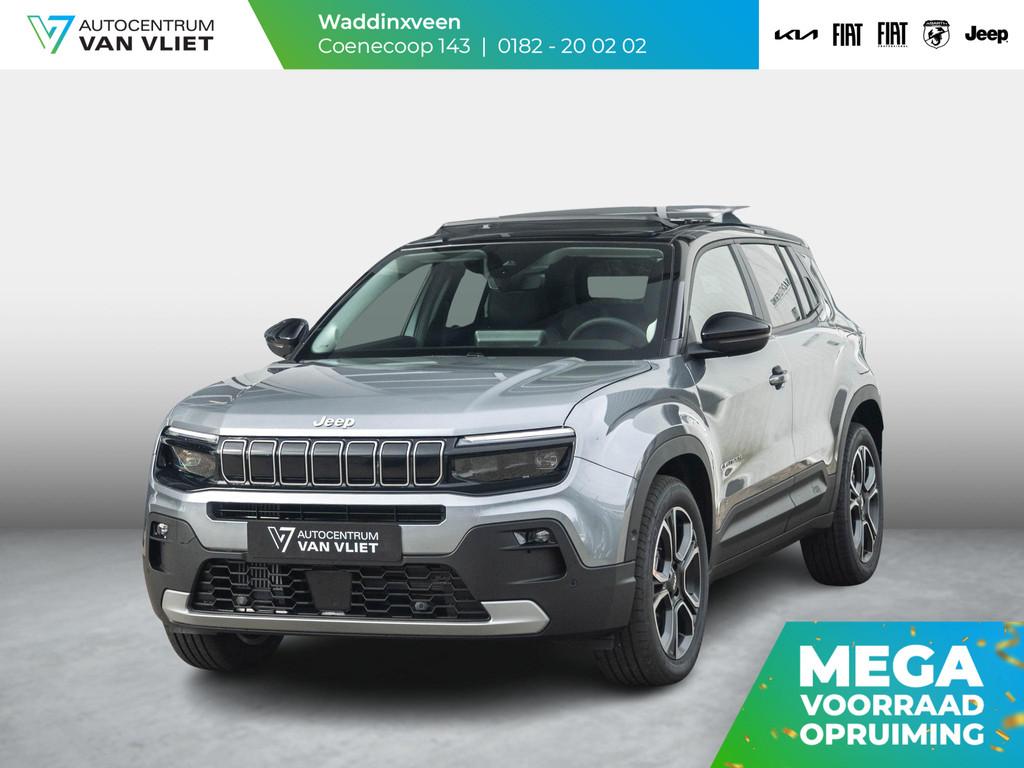Jeep Avenger 1.2 e-Hybrid Summit | Winter Pack | Schuif/Kant, Auto's, Jeep, Stof, 1199 cc, Met garantie (alle), 620 kg