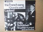 s4443 willy schobben - the french song, Ophalen, Gebruikt, 7 inch, Single