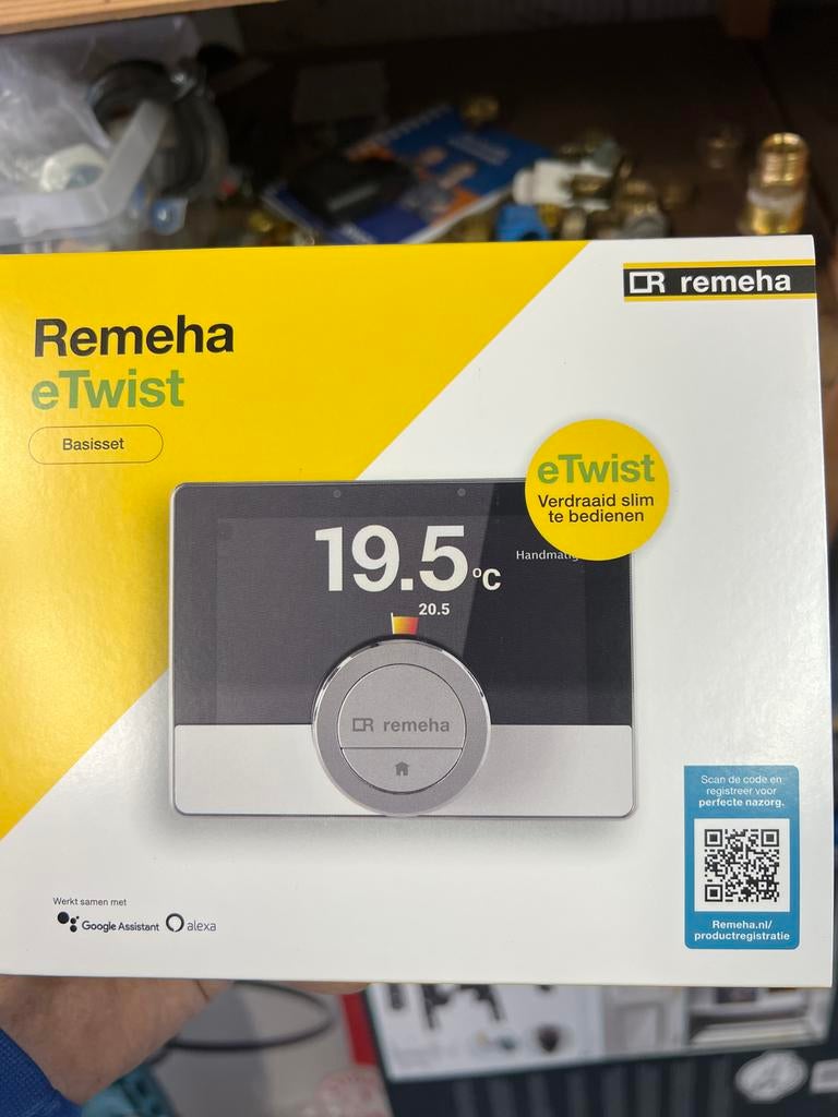 Remeha eTwist Basisset thermostaat, Ophalen of Verzenden, Slimme thermostaat, Nieuw