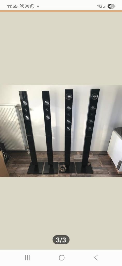 Te koop mooi home cinemaset van samsung, Ophalen of Verzenden, Cd's