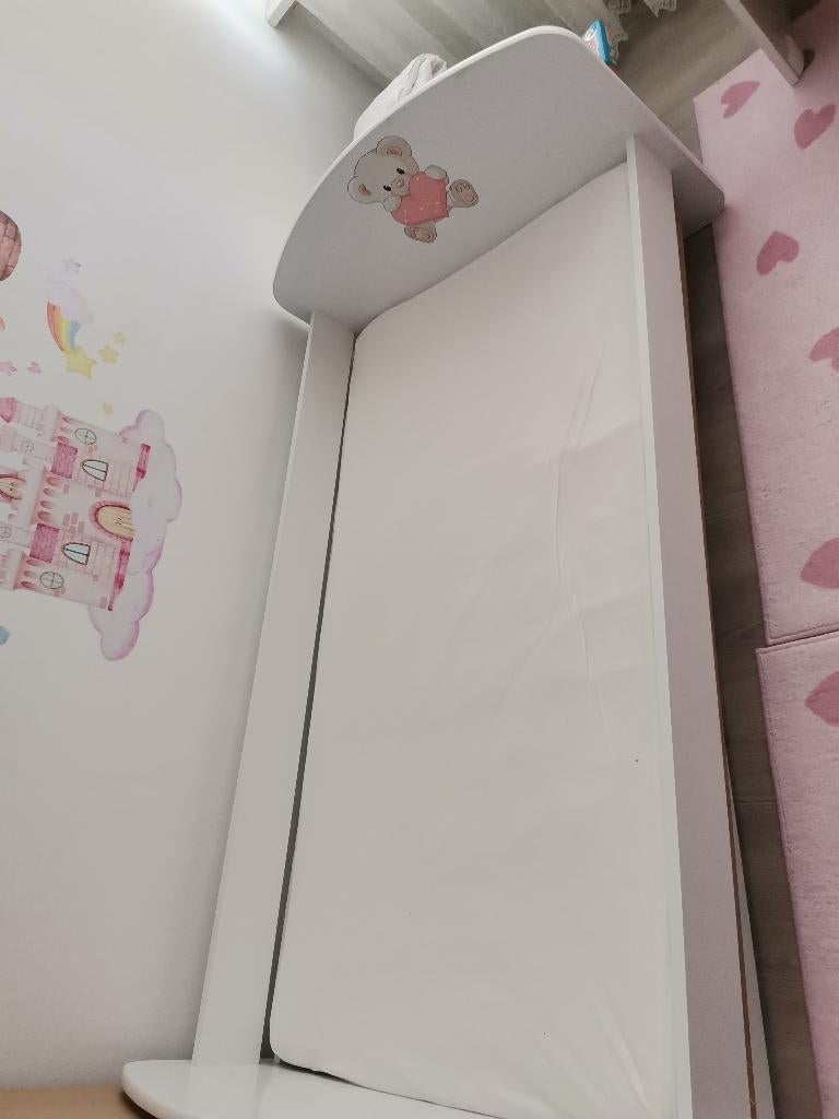 Peuter bed met matras, Ophalen, Gebruikt, 70 tot 85 cm, 140 tot 160 cm