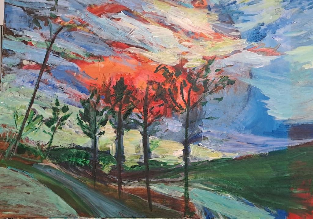 Avondrood, Ophalen of Verzenden