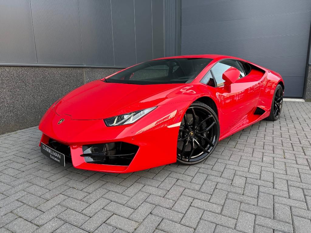 Lamborghini Huracán 5.2 V10 LP580-2 | PPF | Lift | Keramisch, Auto's, Automaat, Achterwielaandrijving, Zwart, 5204 cc