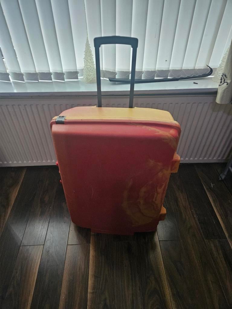 OPVALLENDE KLEUREN SAMSONITE HARD KUNSTSTOF TROLLEY KOFFER, Sieraden, Tassen en Uiterlijk, Koffers, Ophalen, Hard kunststof, 70 cm of meer